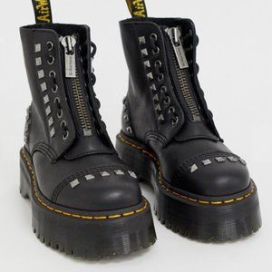 Dr Martens studded Sinclair chunky boots